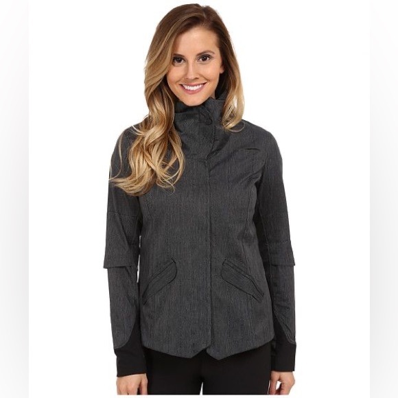 Brooks Jackets & Blazers - BROOKS Pure Project Gray 360 Degree Reflective Running Jacket Medium